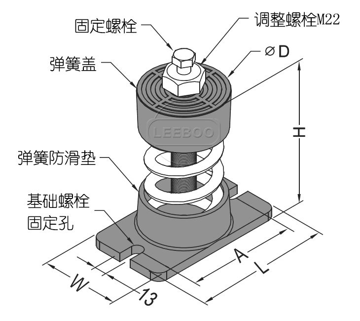 JD彈簧減震器